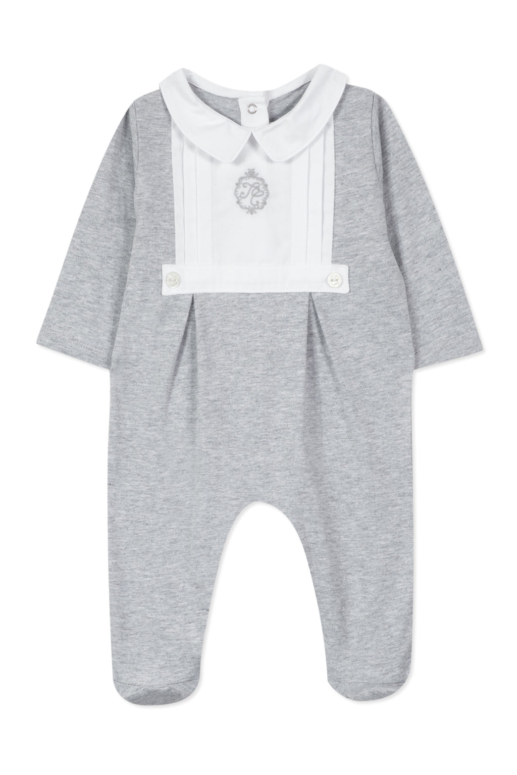 Pyjama - Grau Baumwolle
