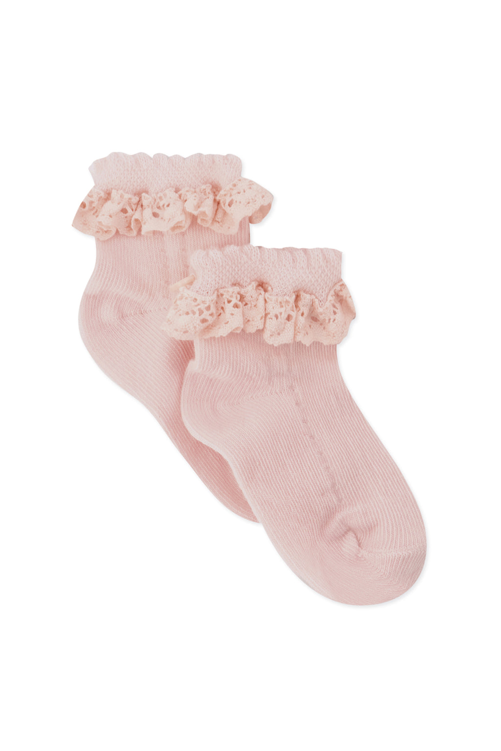 Socks - Pale pink Ruffles