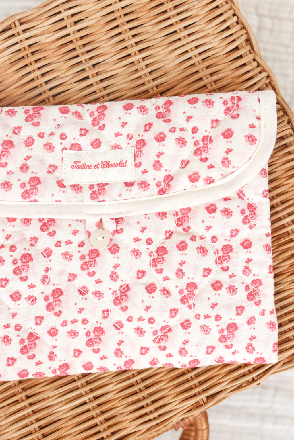 Pocket - Print flowery Pink