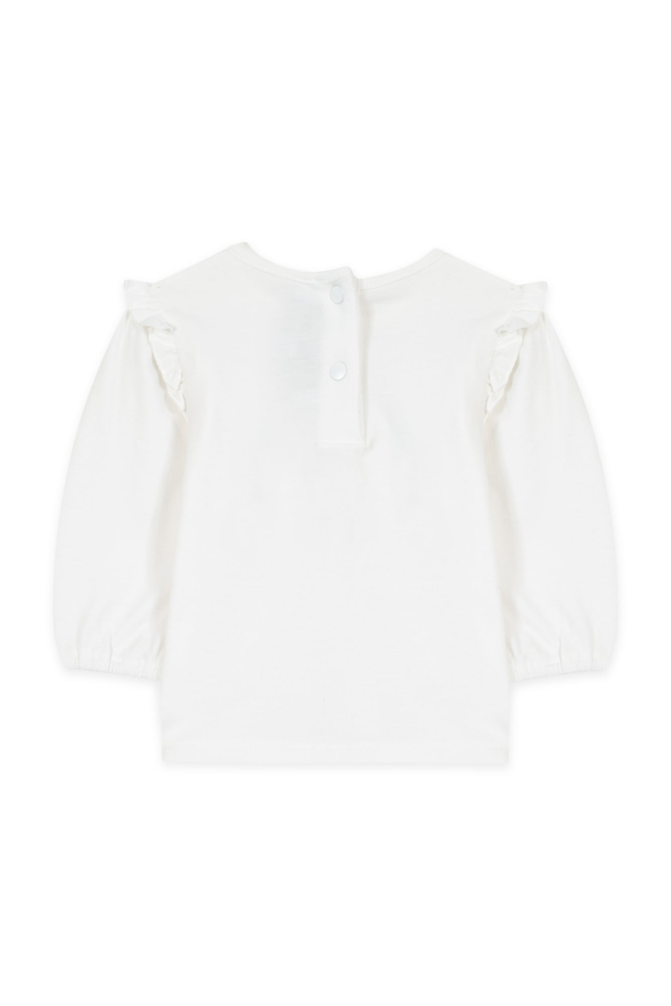 T -Shirt - Ecru Blume kleine Maus