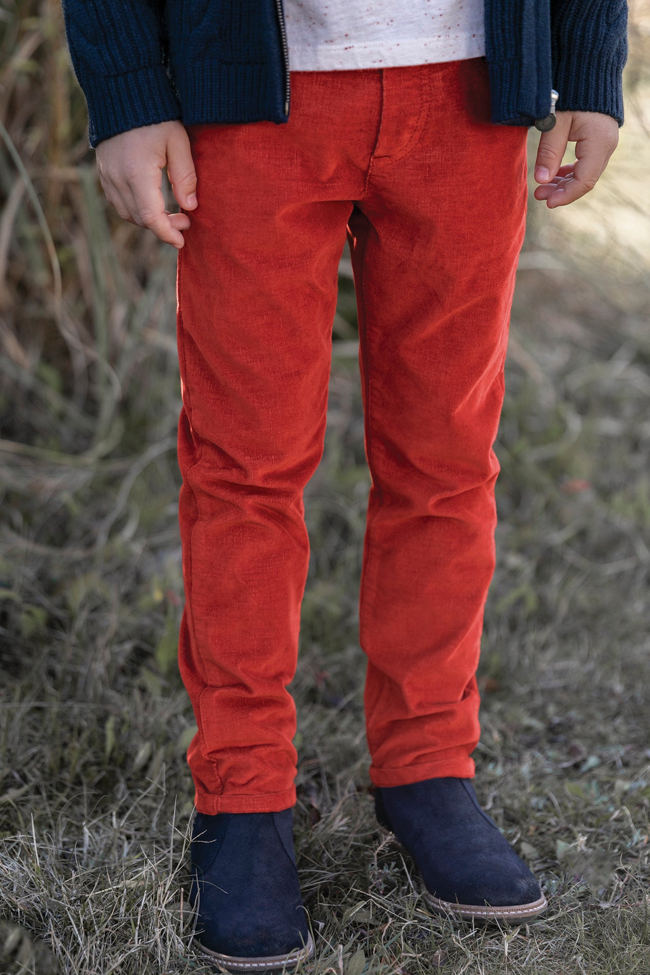 Pantaloni - Rosso Velluto