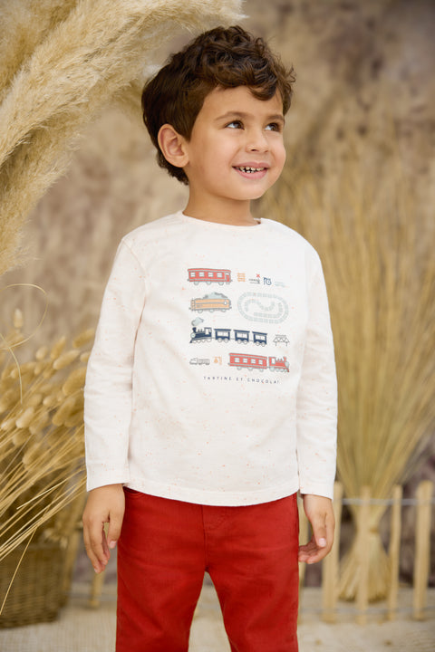 T-shirt - Railway illustration - Image principale