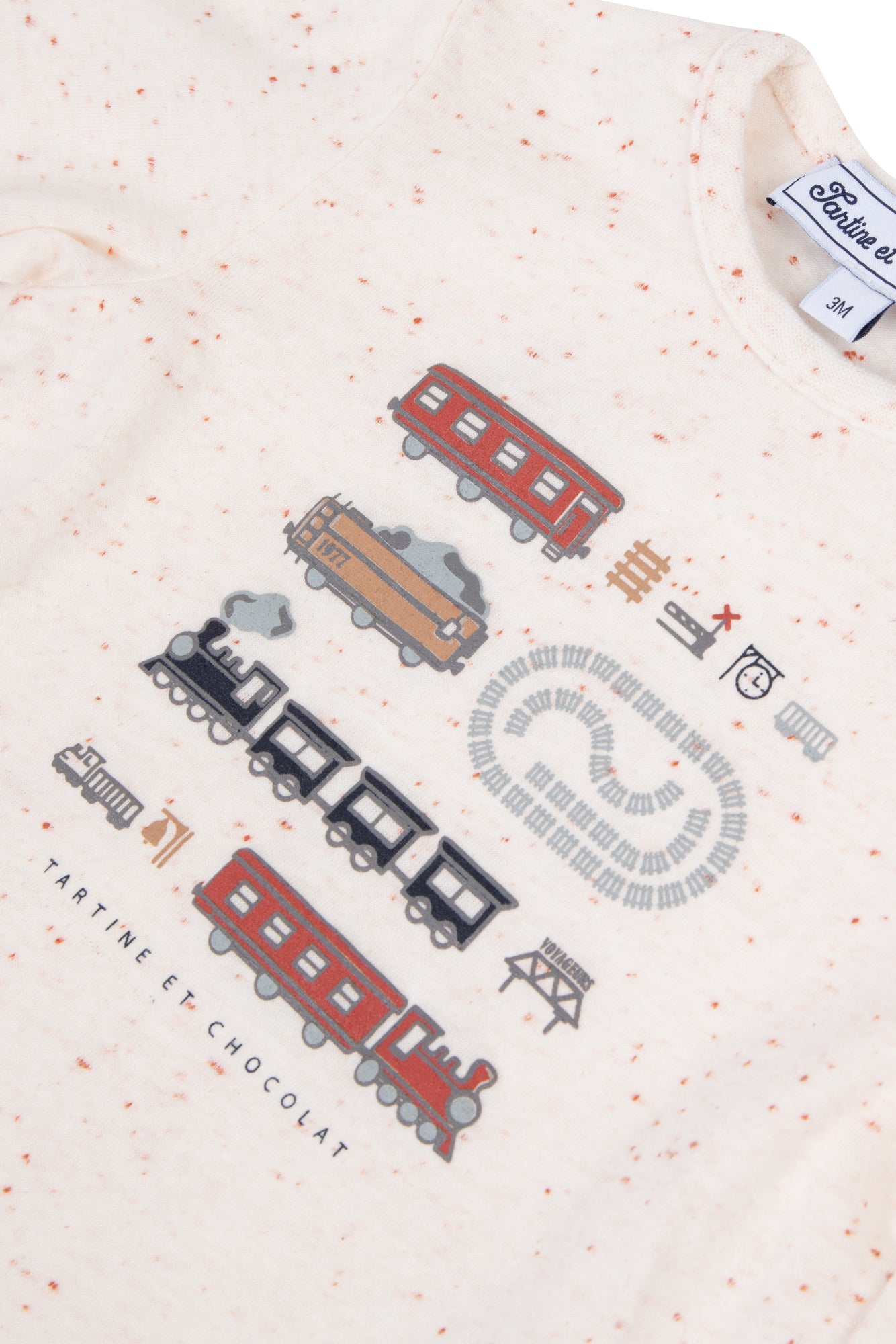 T-Shirt - Illustration Eisenbahn