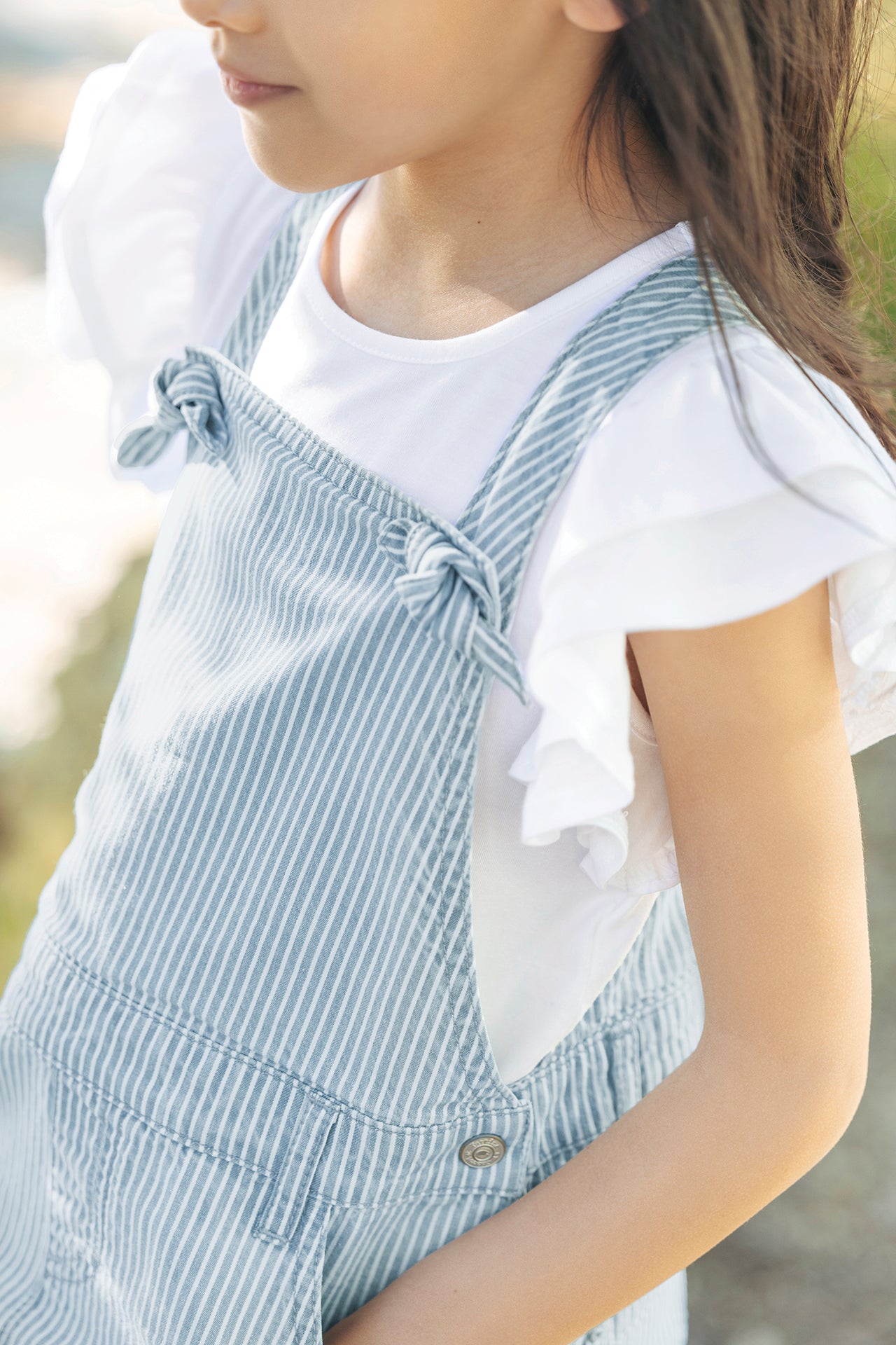 Kleid - Blau gestreift