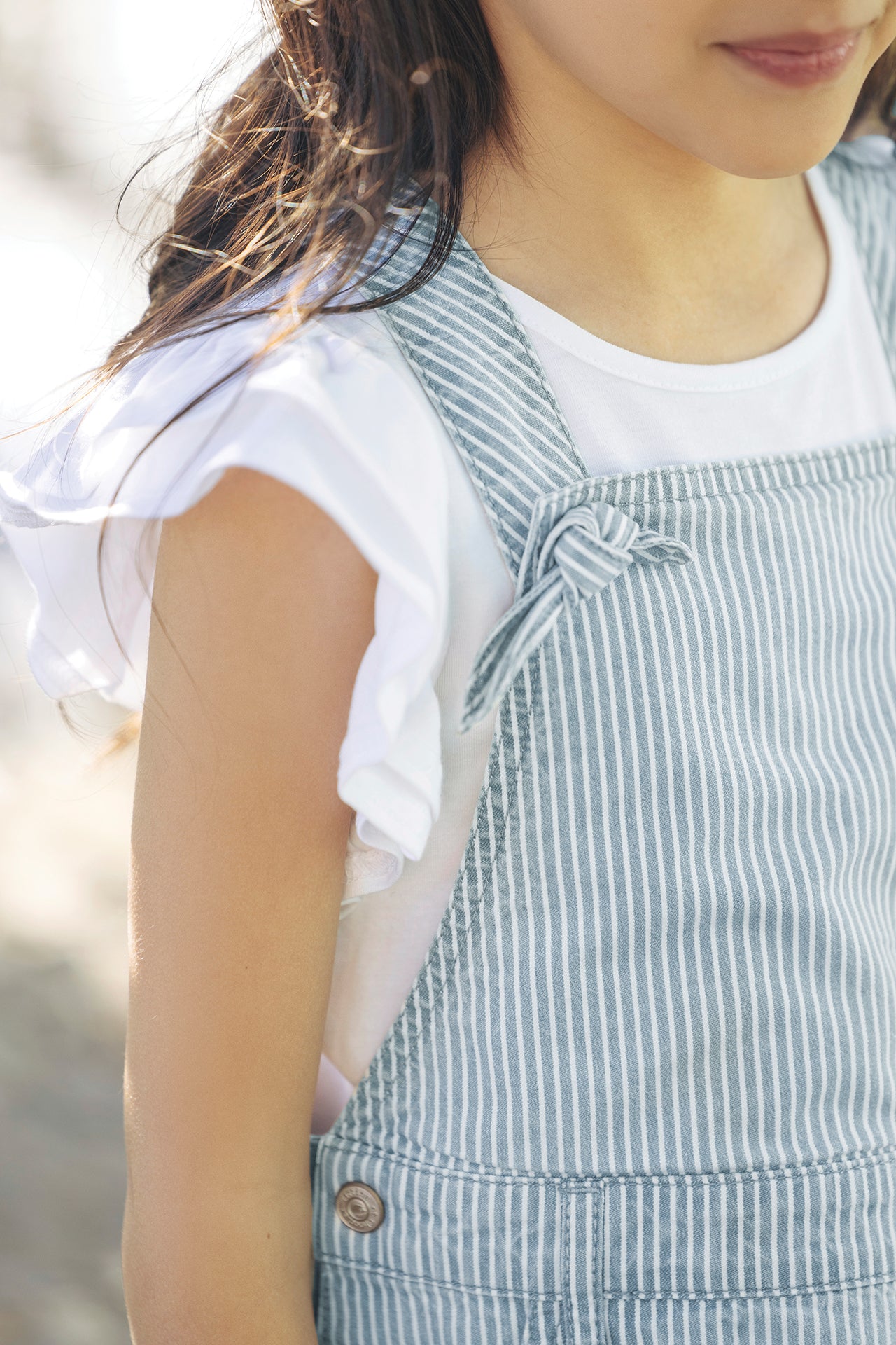 Kleid - Blau gestreift