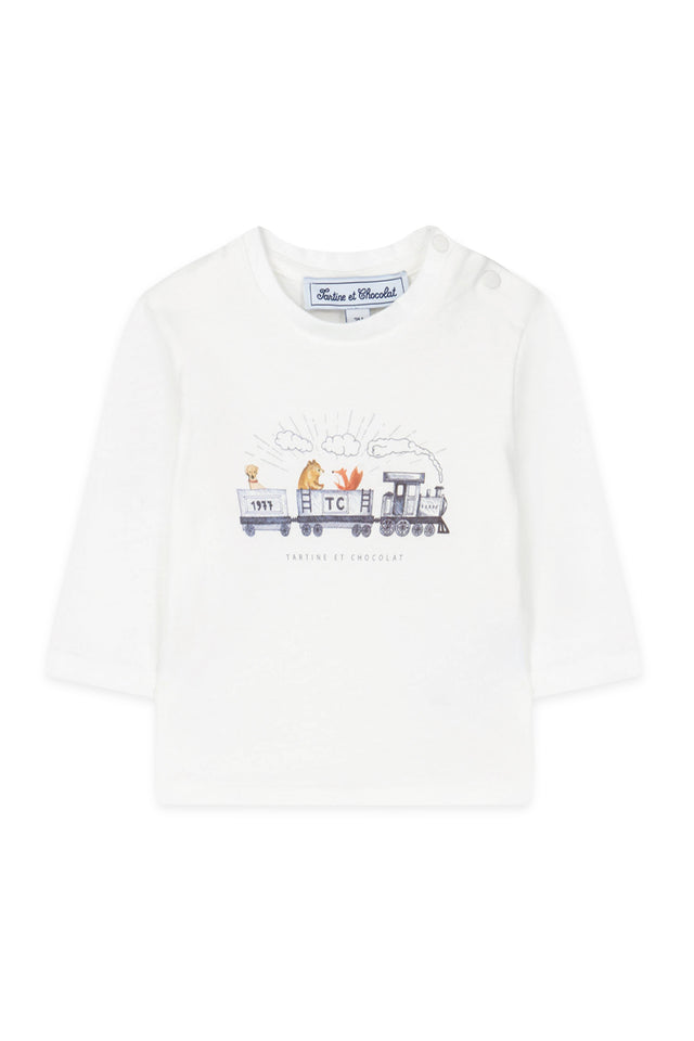 T-shirt - Train illustration - Image principale