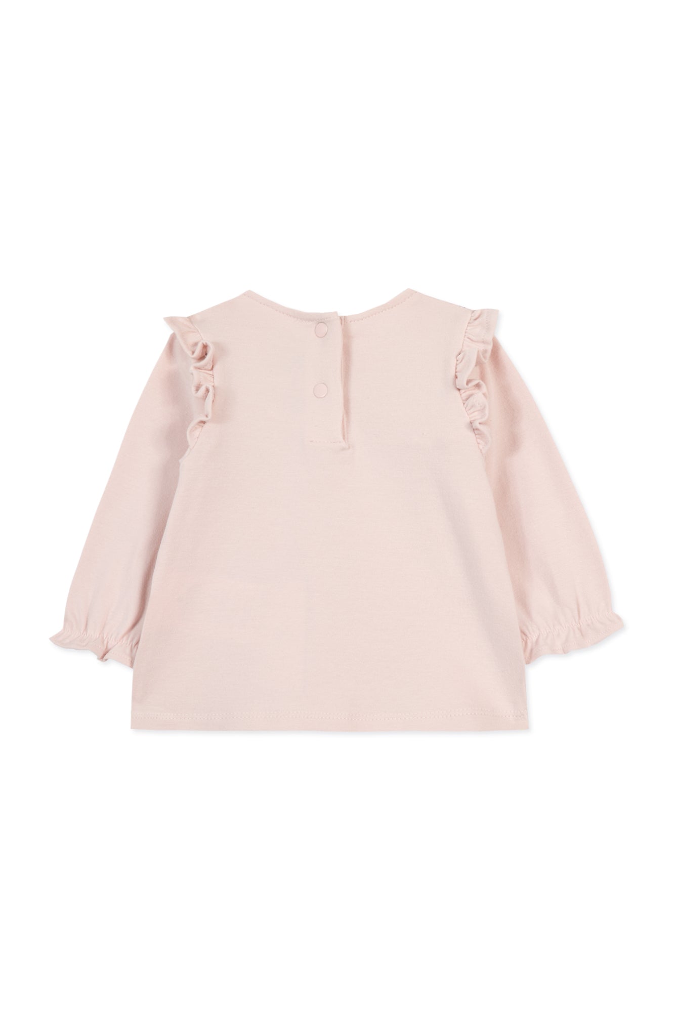 Bluse - Rosa Stickerei Blumen-