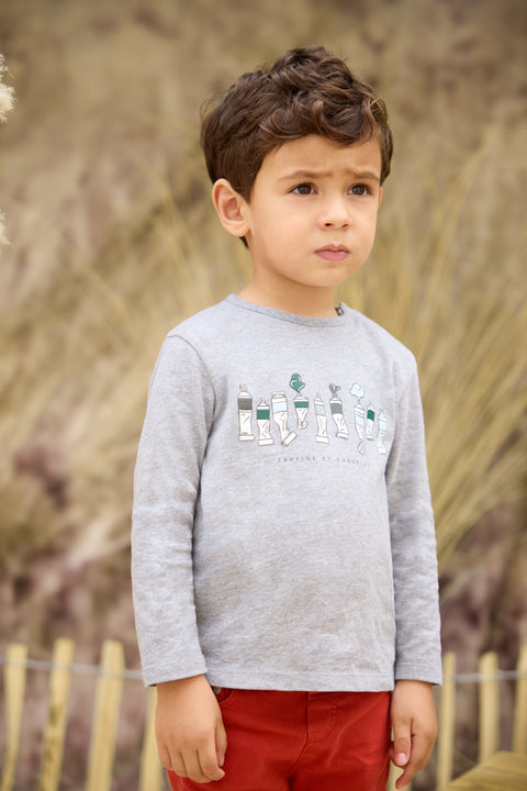 T-shirt - Illustration malerei - Image principale