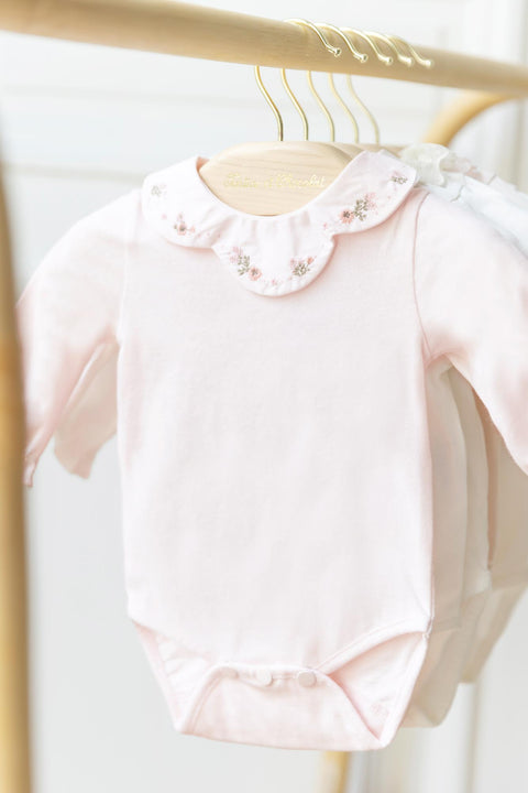 Body - Pale pink Embrodery flowery - Image principale