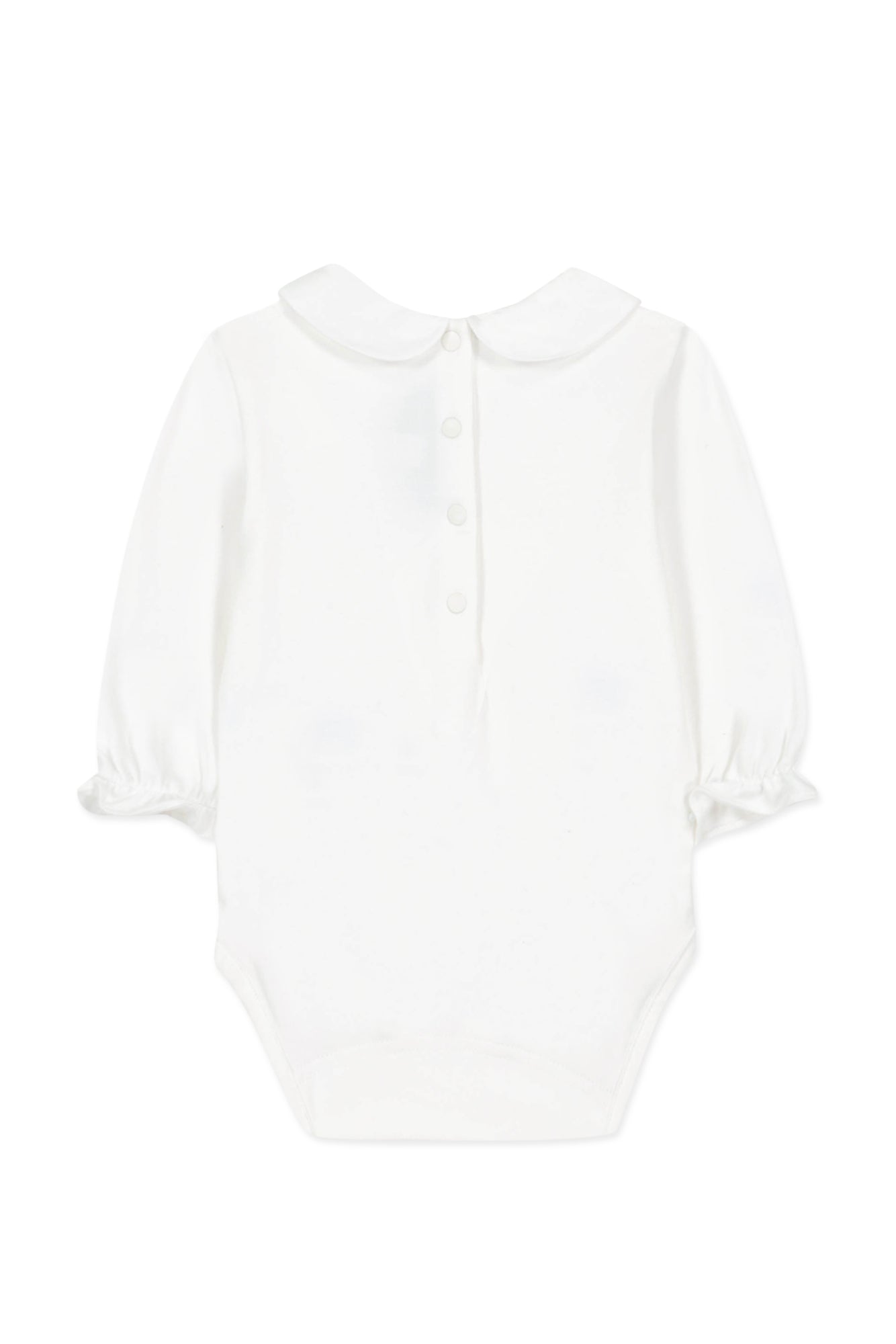 Body - Weiss Stickerei blumig