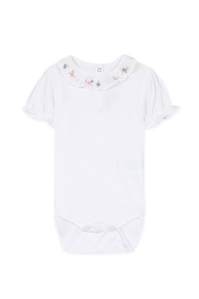 Body - White Collar flowery - Image principale