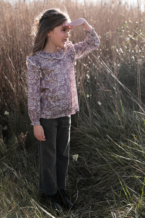 Jeans - Grey flared anthracite - Image principale