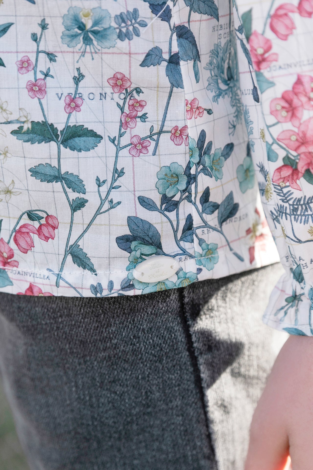 Bluse - Stoff Liberty ECRU