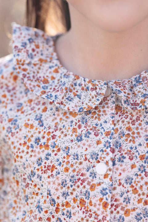 Blouse - Fabric Liberty Beige - Image principale