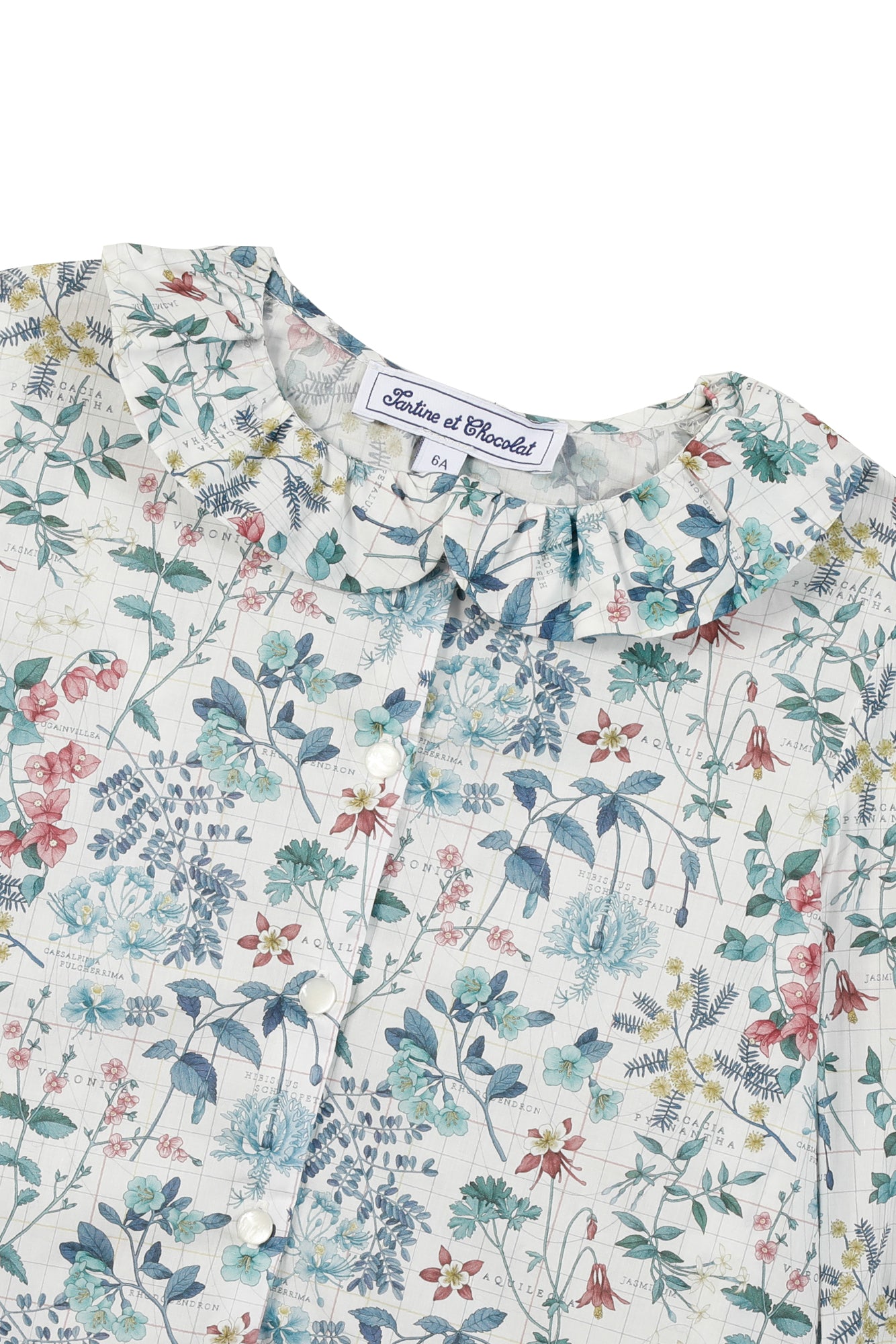 Bluse - Stoff Liberty ECRU