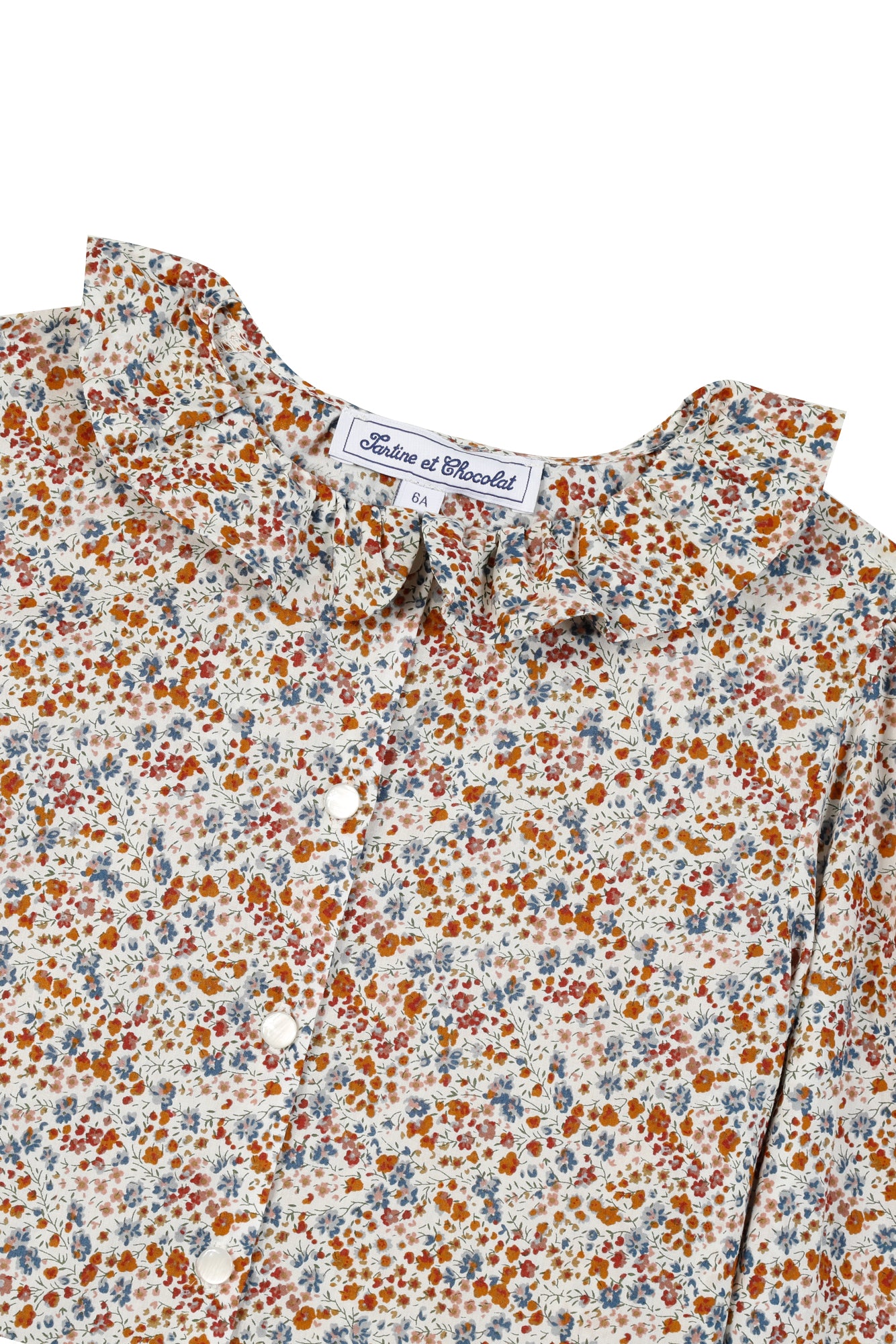 Bluse - Stoff Liberty Beige