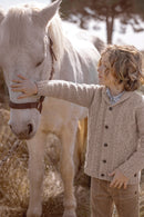 Gilet - Bruin Gaas gevlochten