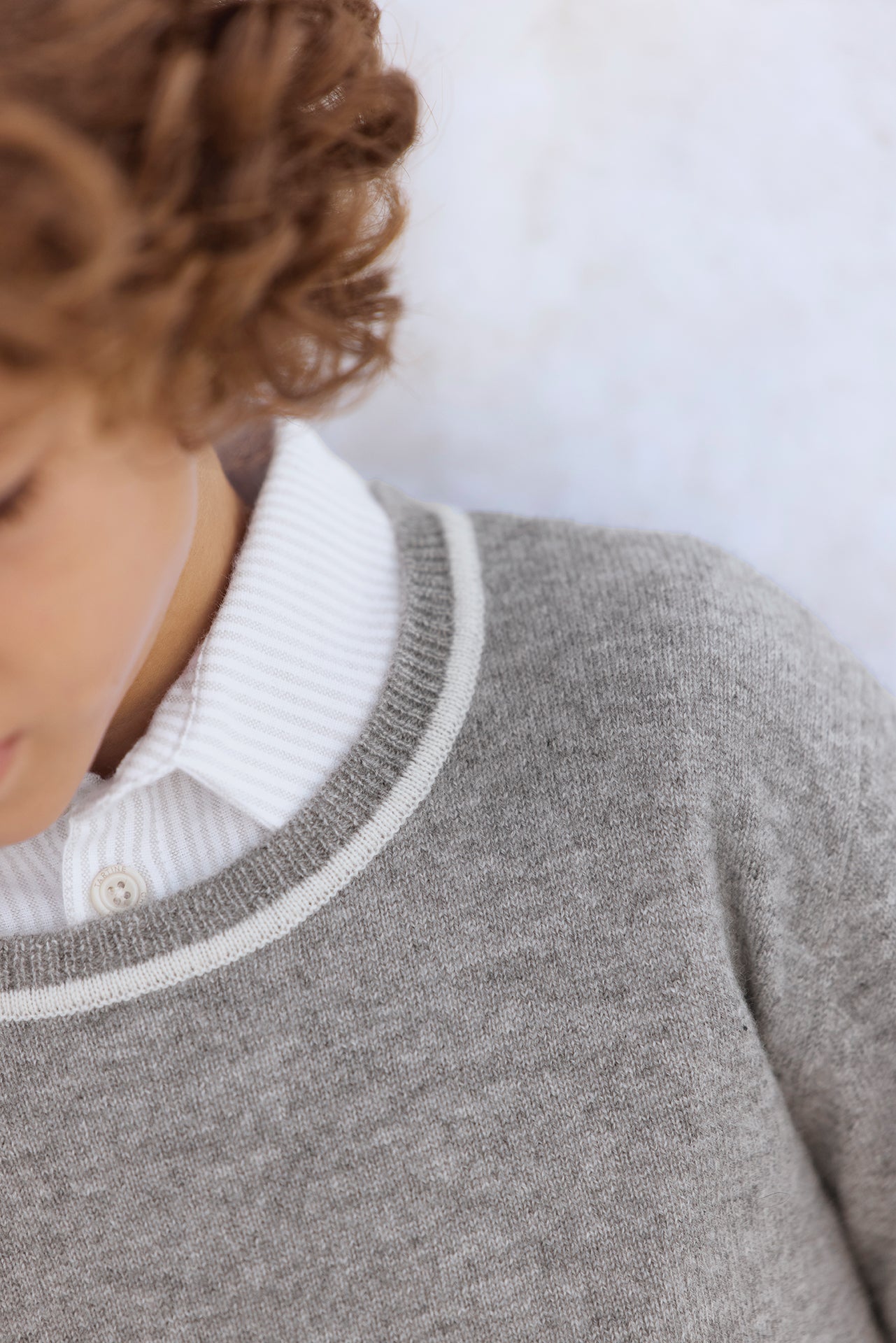 Pull - Gris TC 100% Cachemire