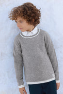 Pull - Gris TC 100% Cachemire