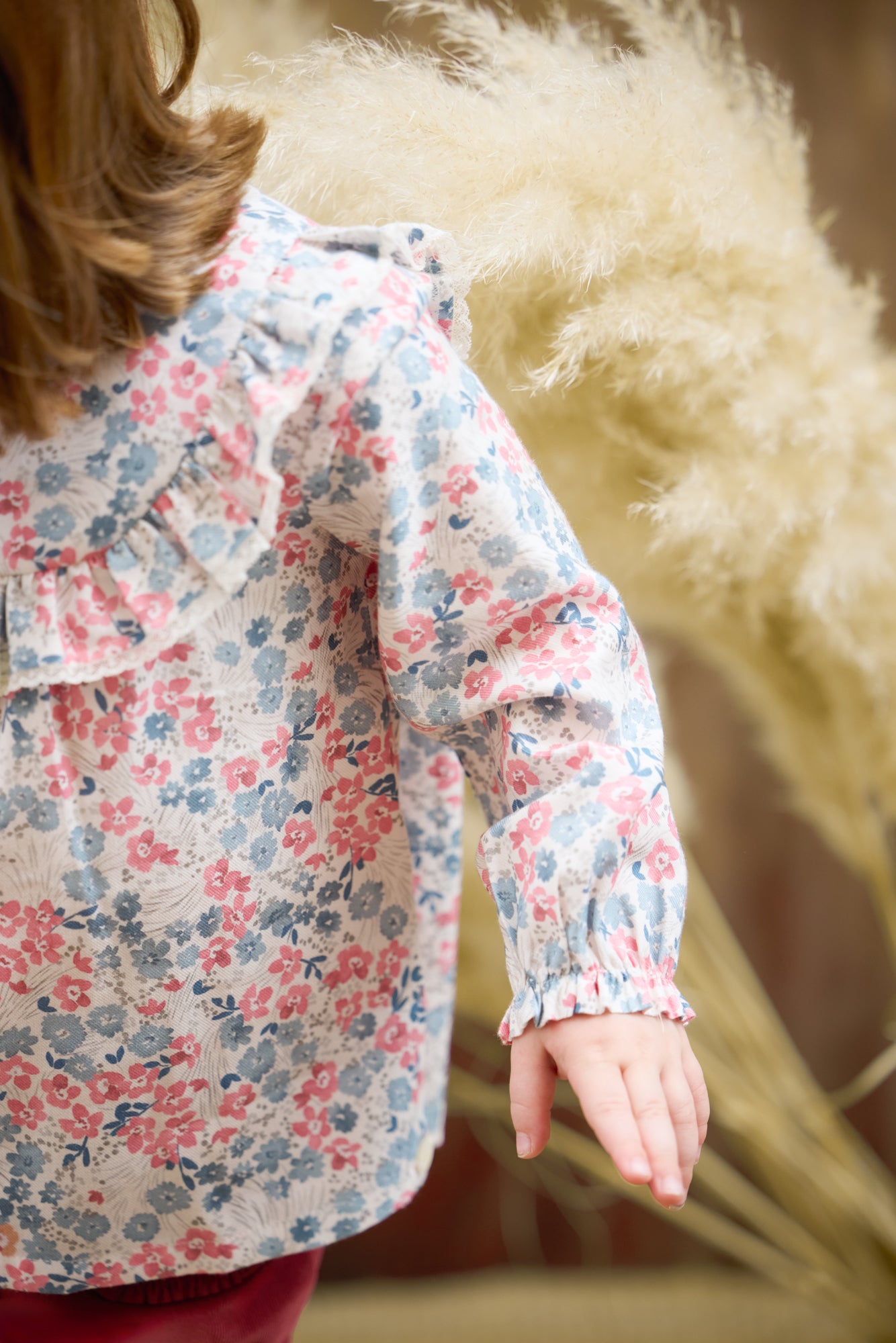 Blusa - Flor de frambuesa