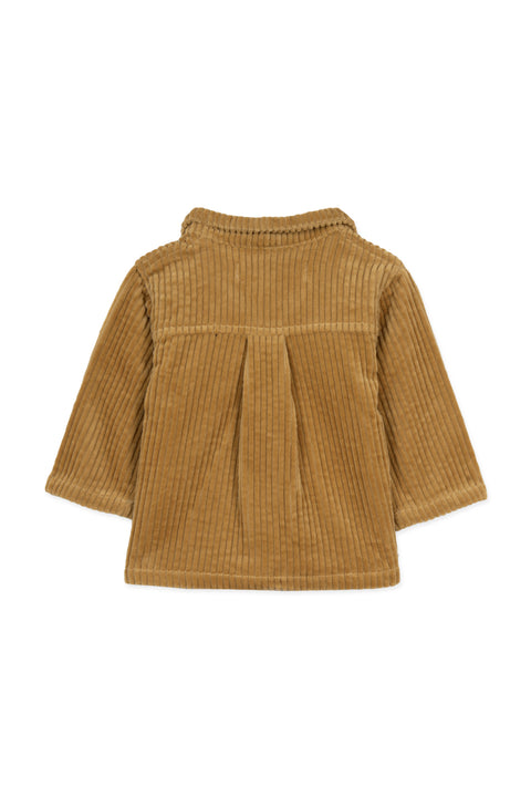 Overshirt - Velvet mustard - Image principale