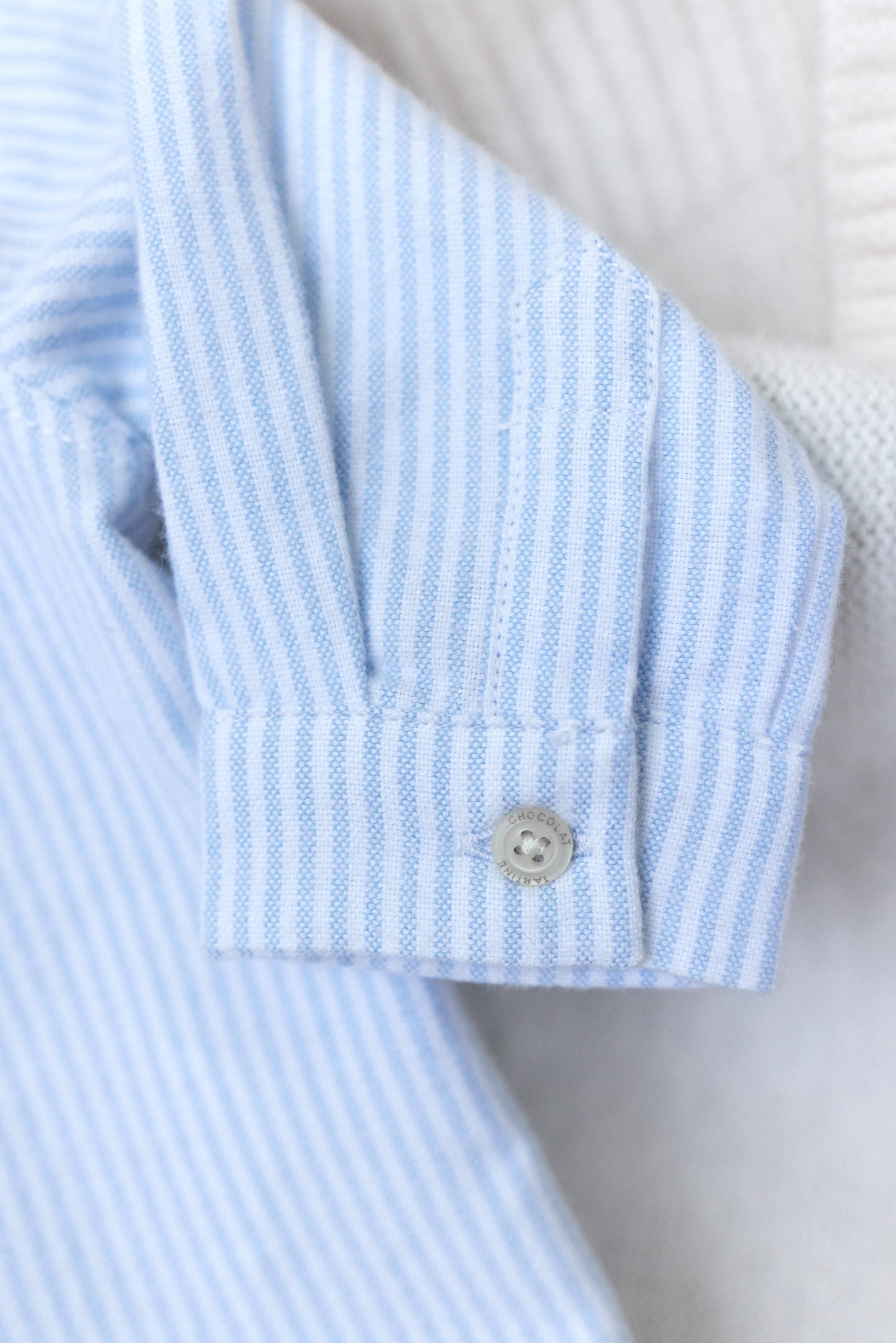 Camicia - Celeste a strisce