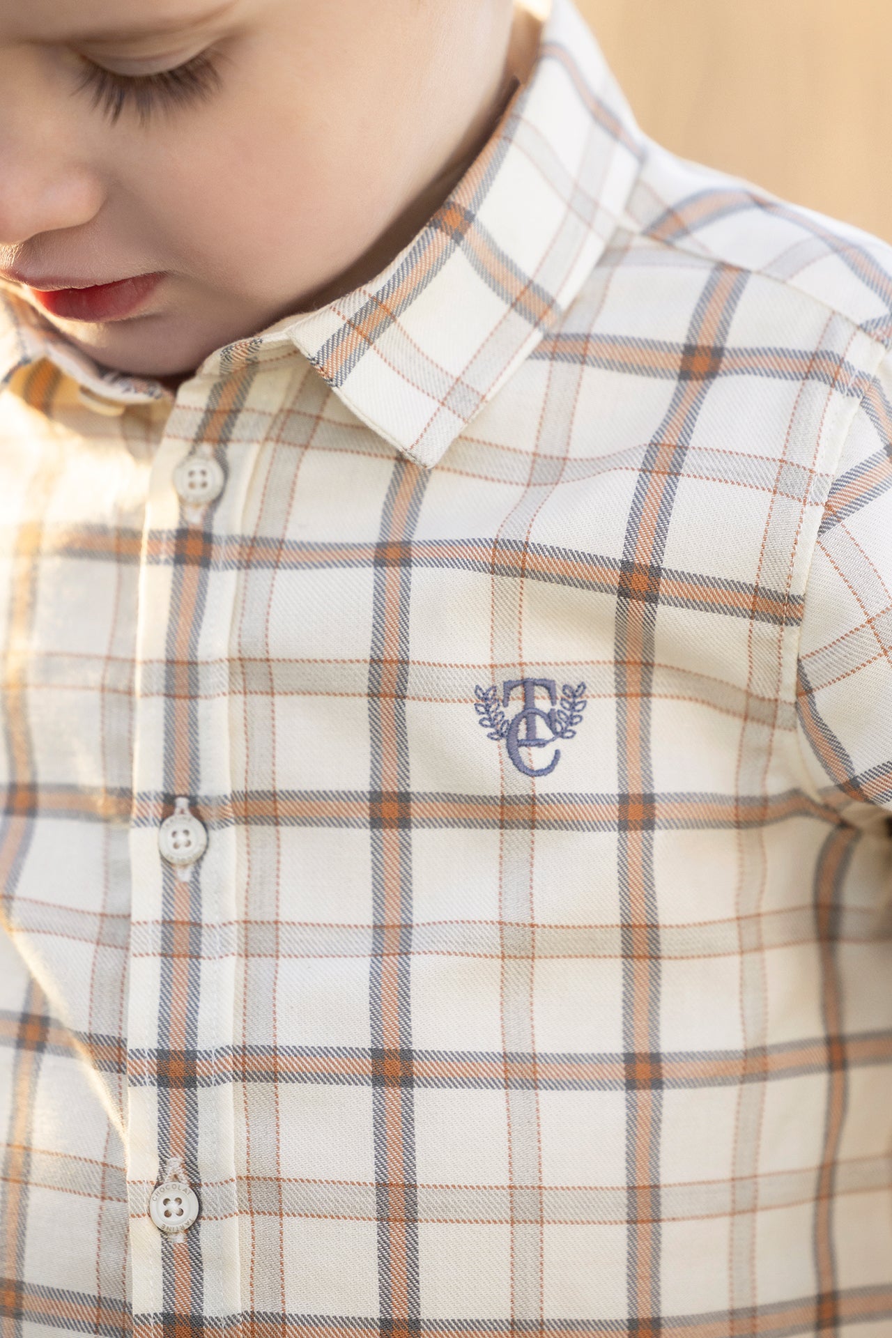 Camicia - Madreperla  grande Scacchi