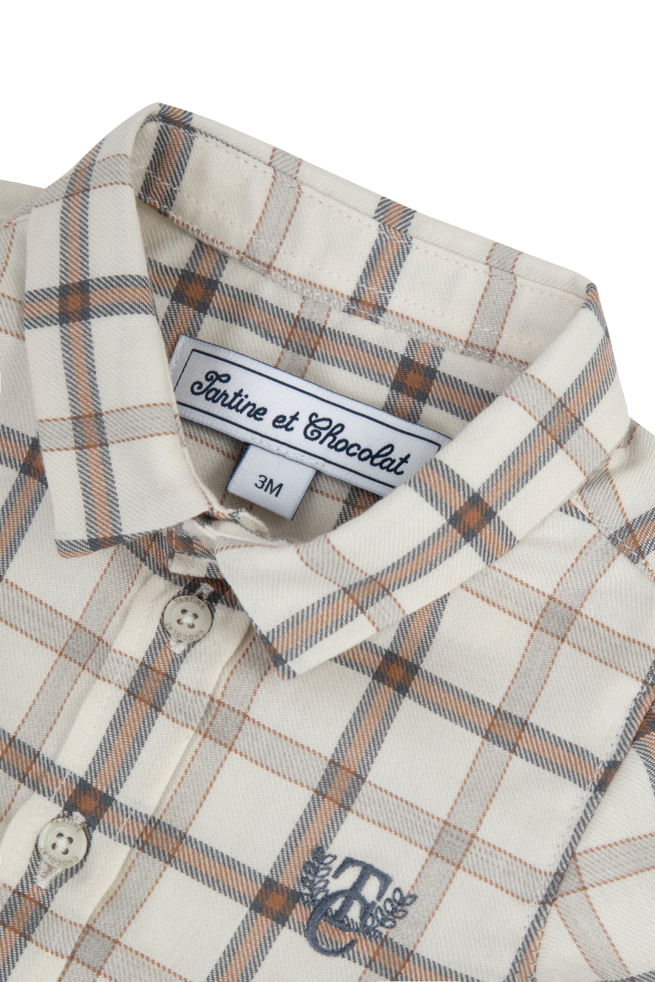 Camicia - Madreperla  grande Scacchi