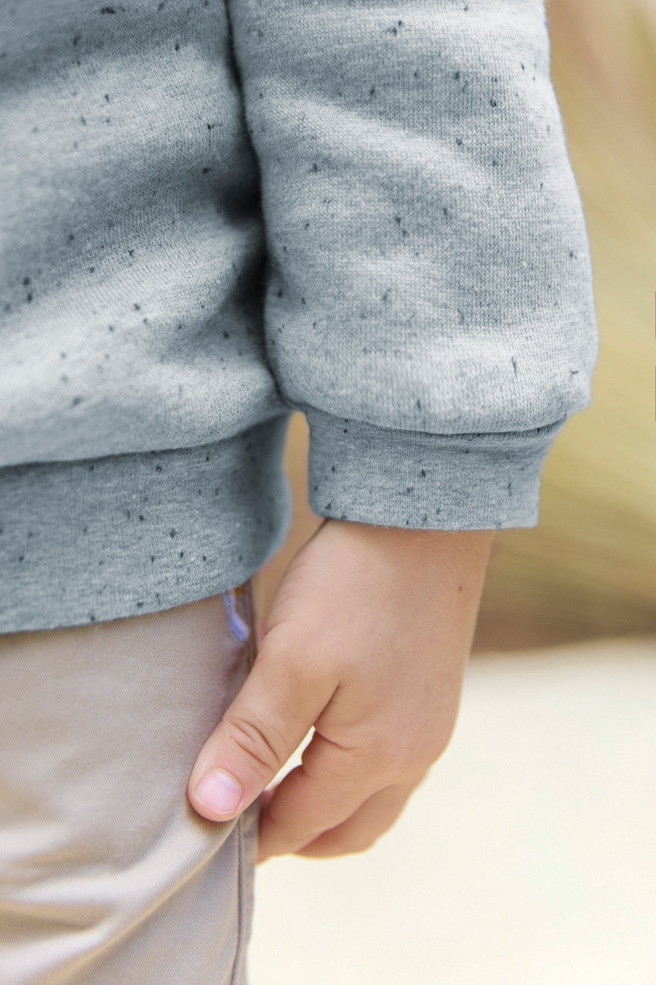 Sweatshirt - Blauw Tekening ijsbeer