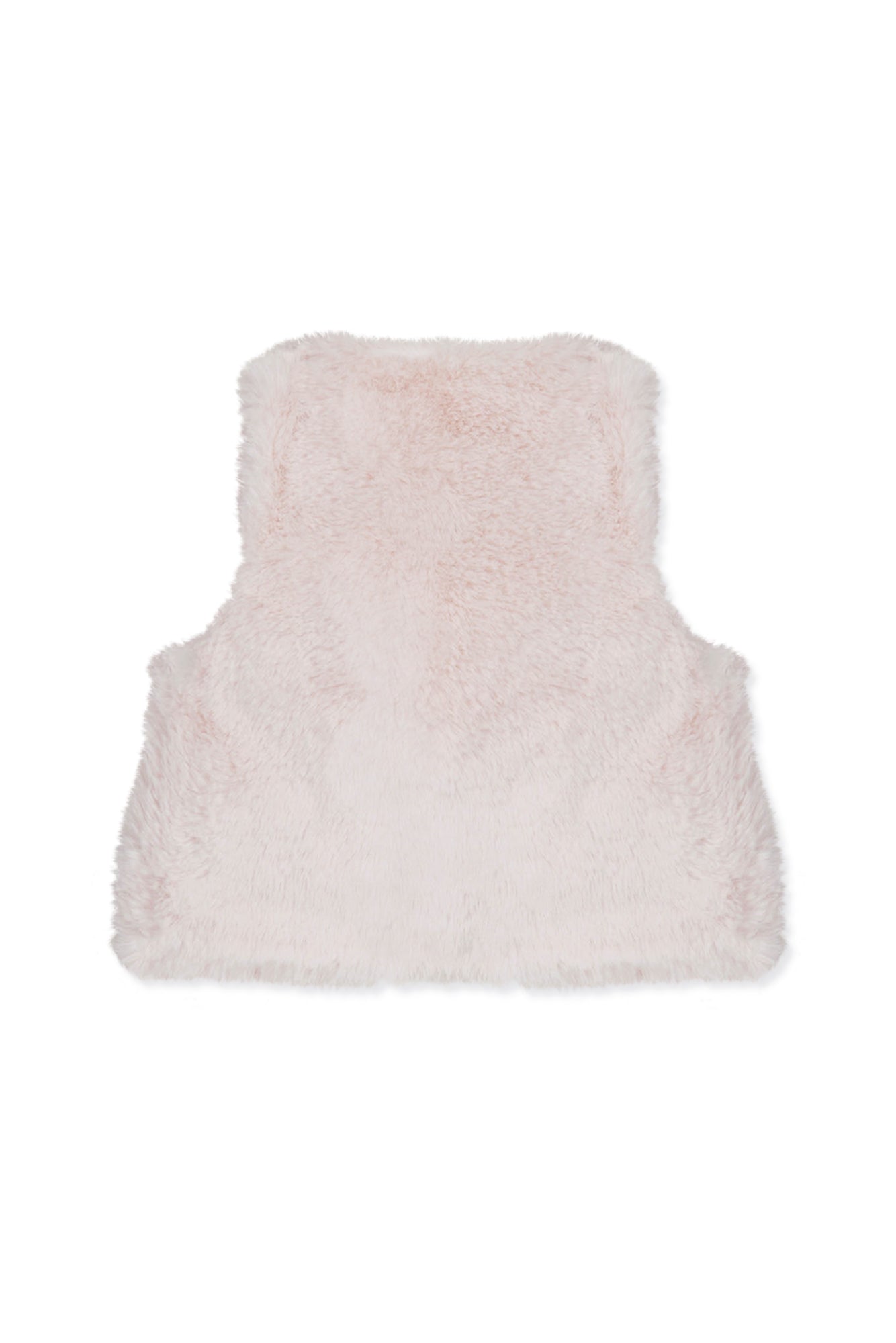 Cardigan - Pink pale Imitation fur