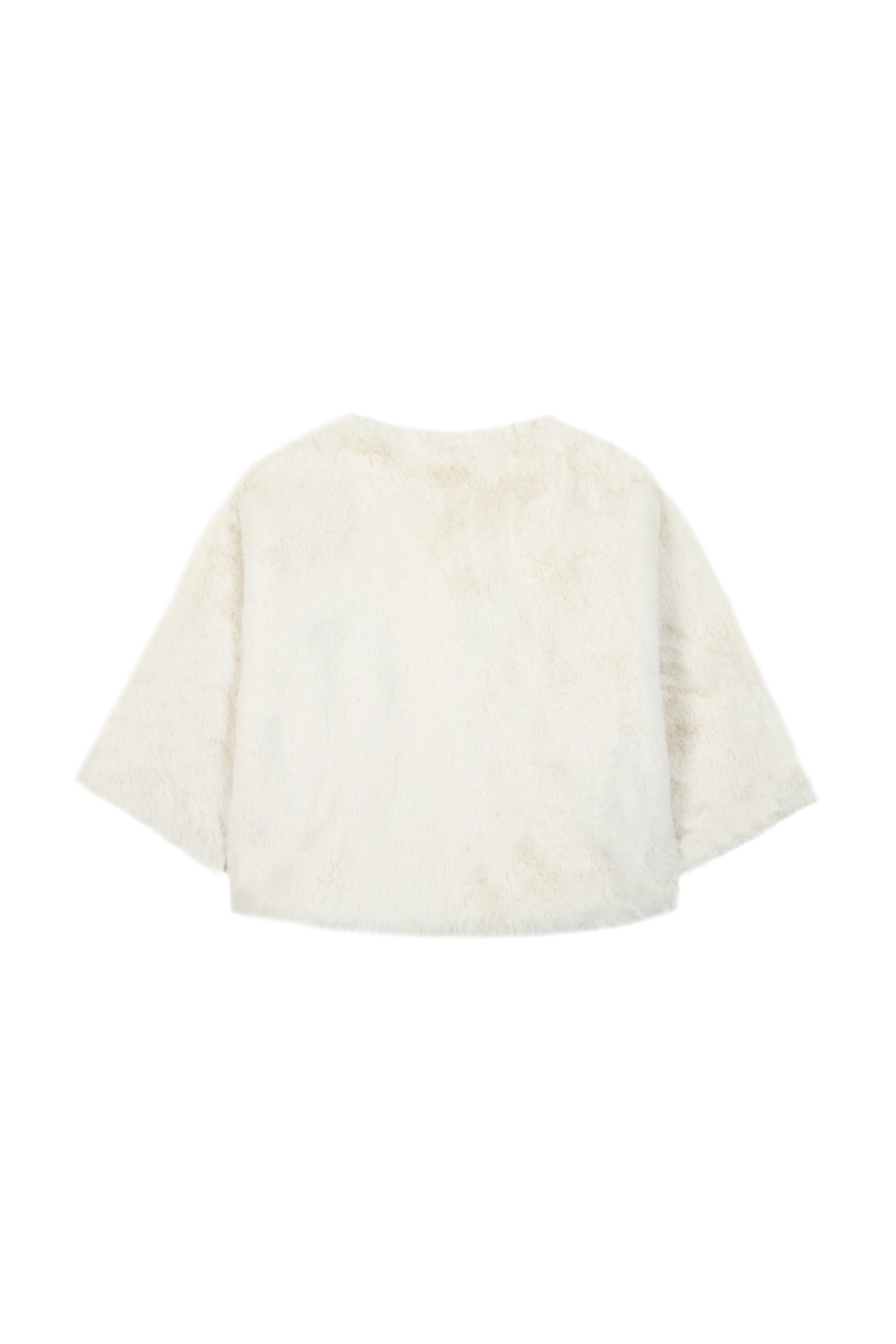 Giacca- Madreperla  Imitazione Pelliccia