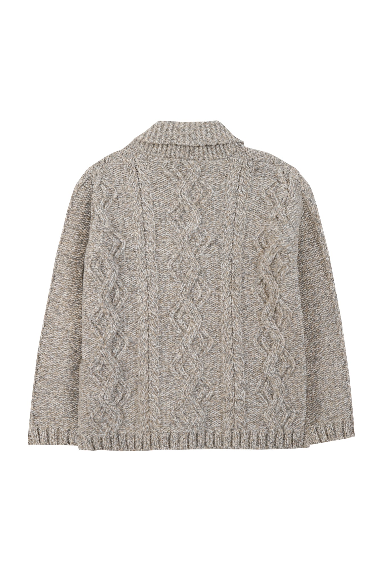 Gilet - Bruin Gaas gevlochten