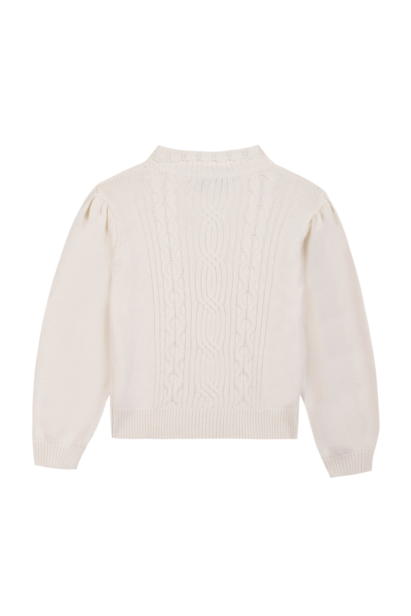Sweater - Ecru Knitwear Cable