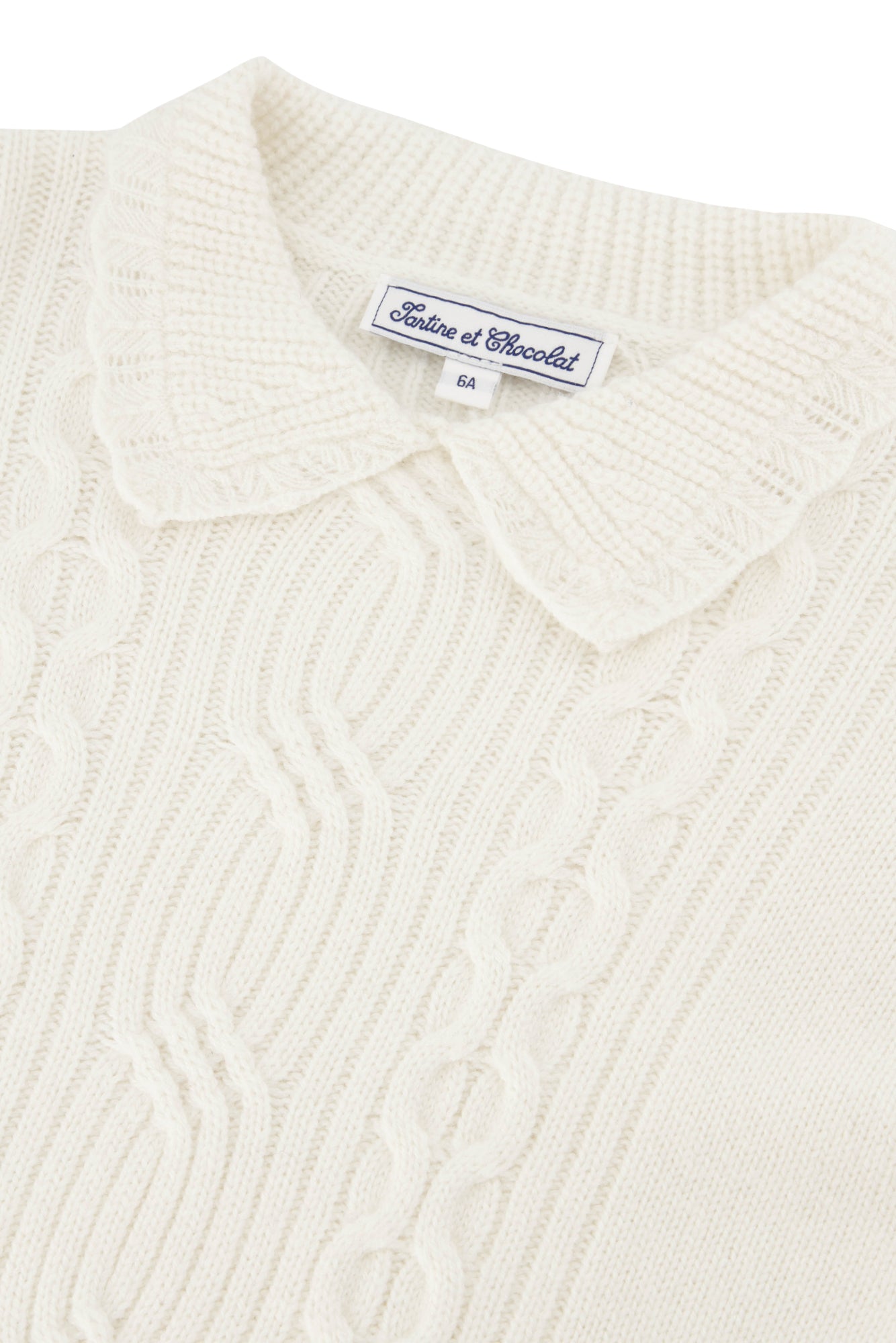 Sweater - Ecru Knitwear Cable