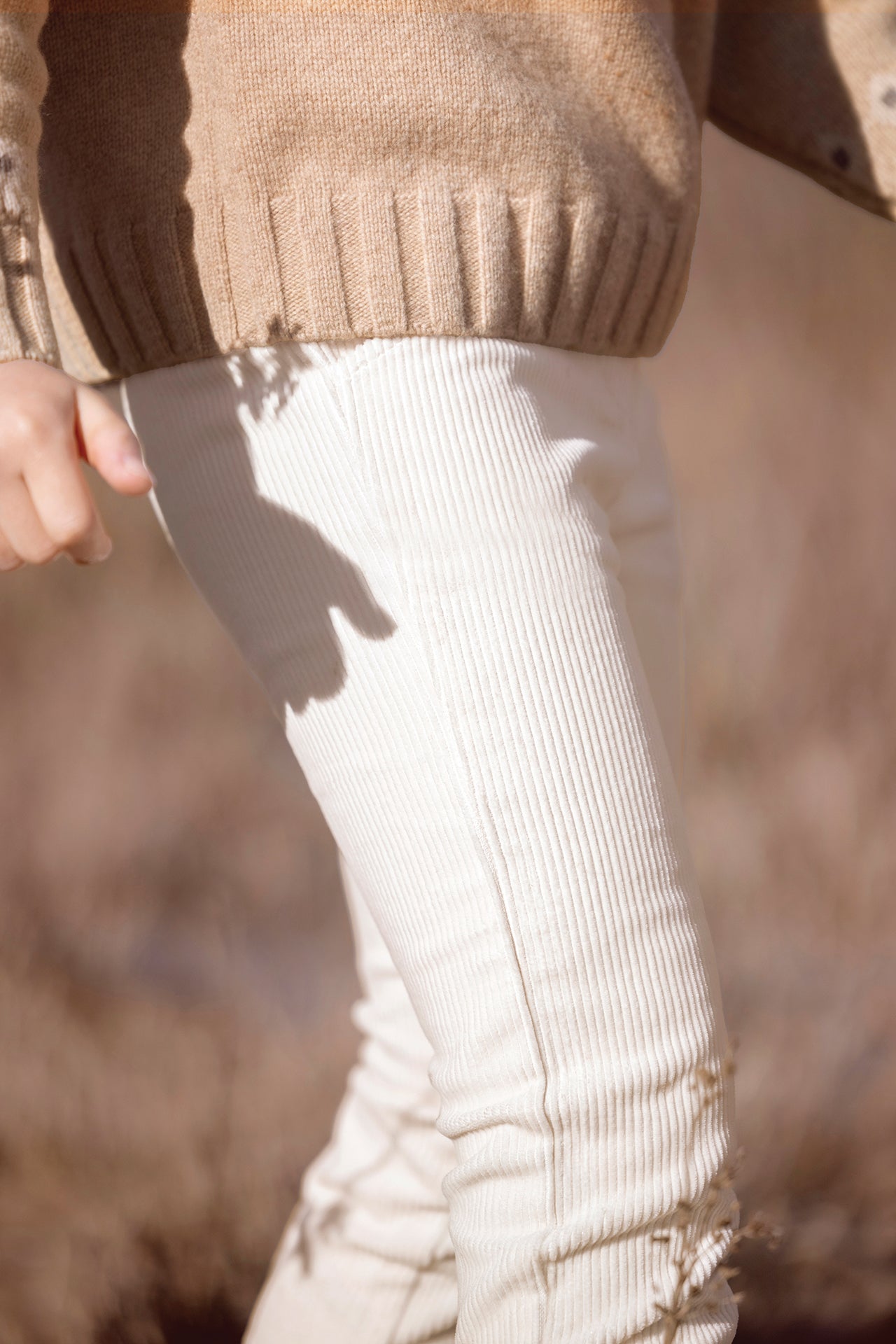 Broek - Ecru Corduroy