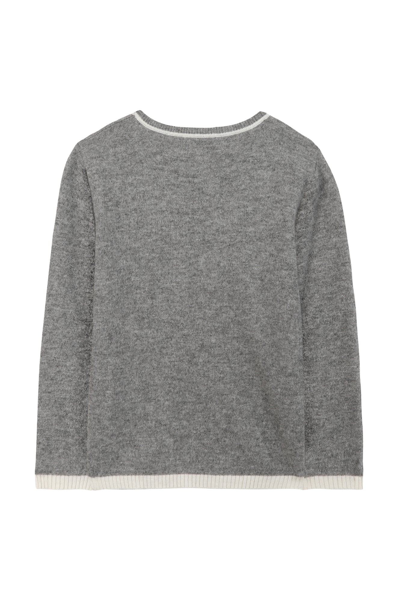 Pull - Gris TC 100% Cachemire