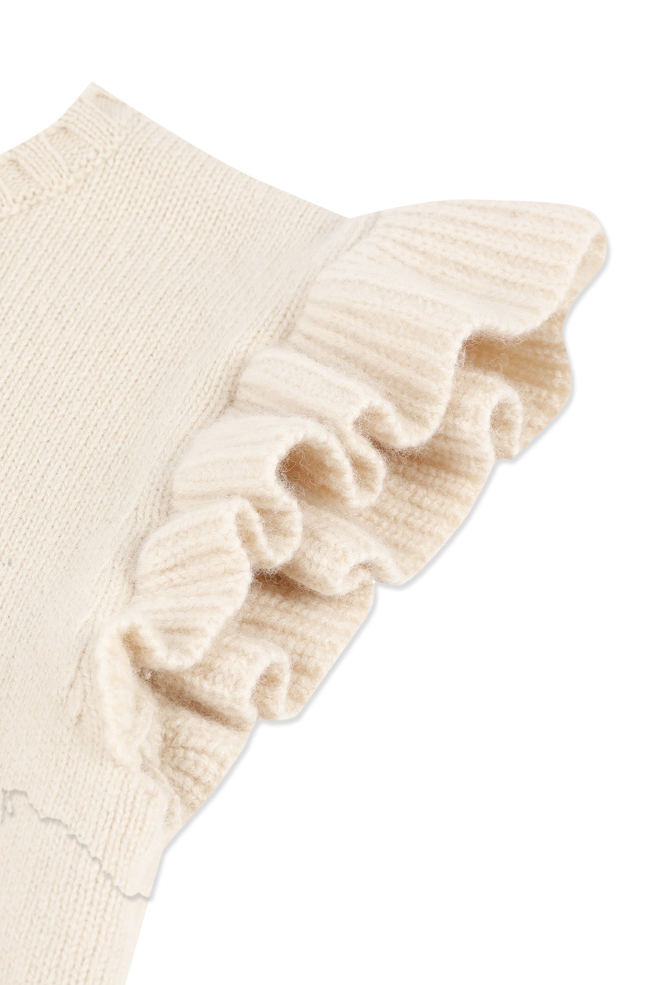 Trui Zandloos - Beige Gaas pluizig