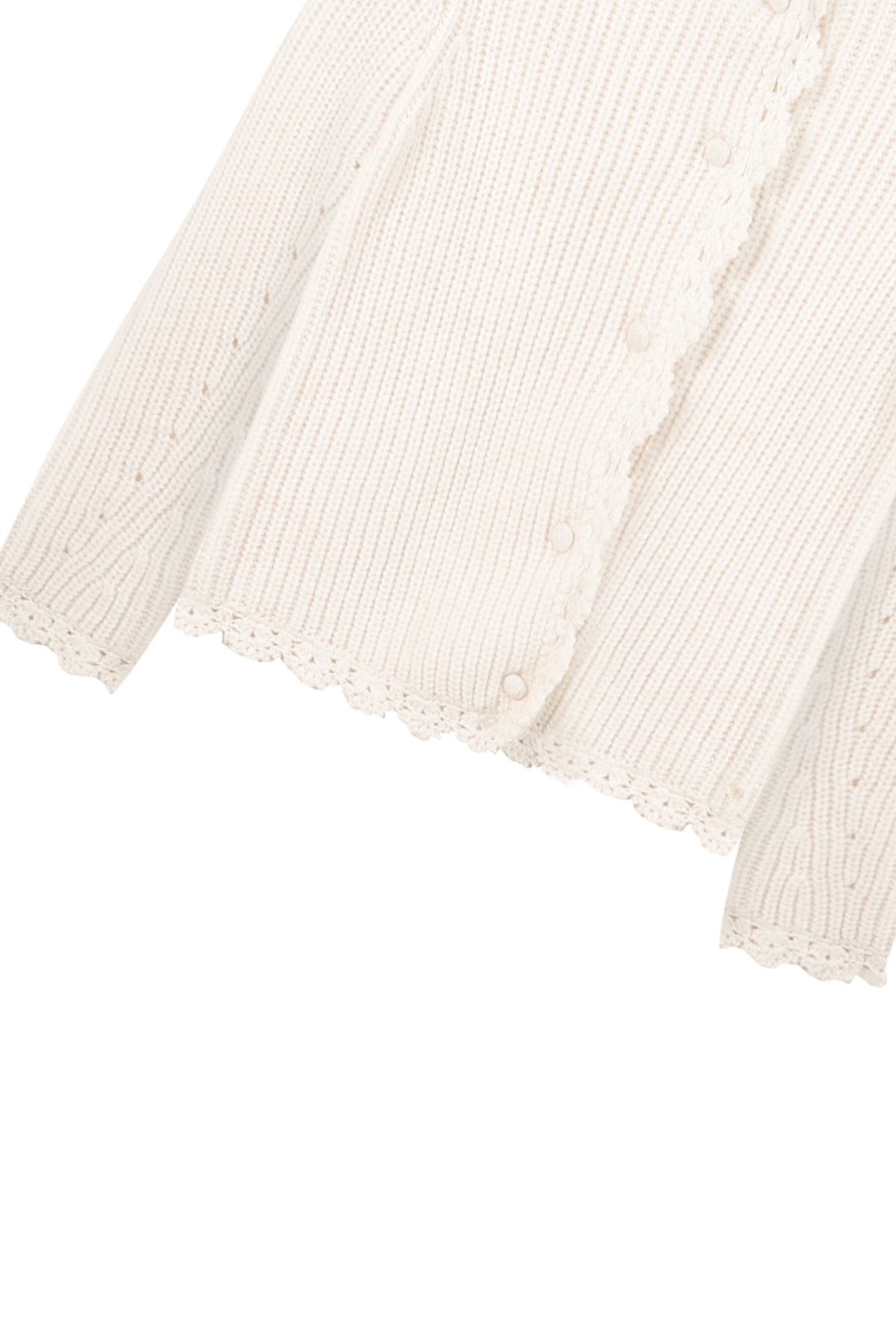 Cardigan - Ecru maille