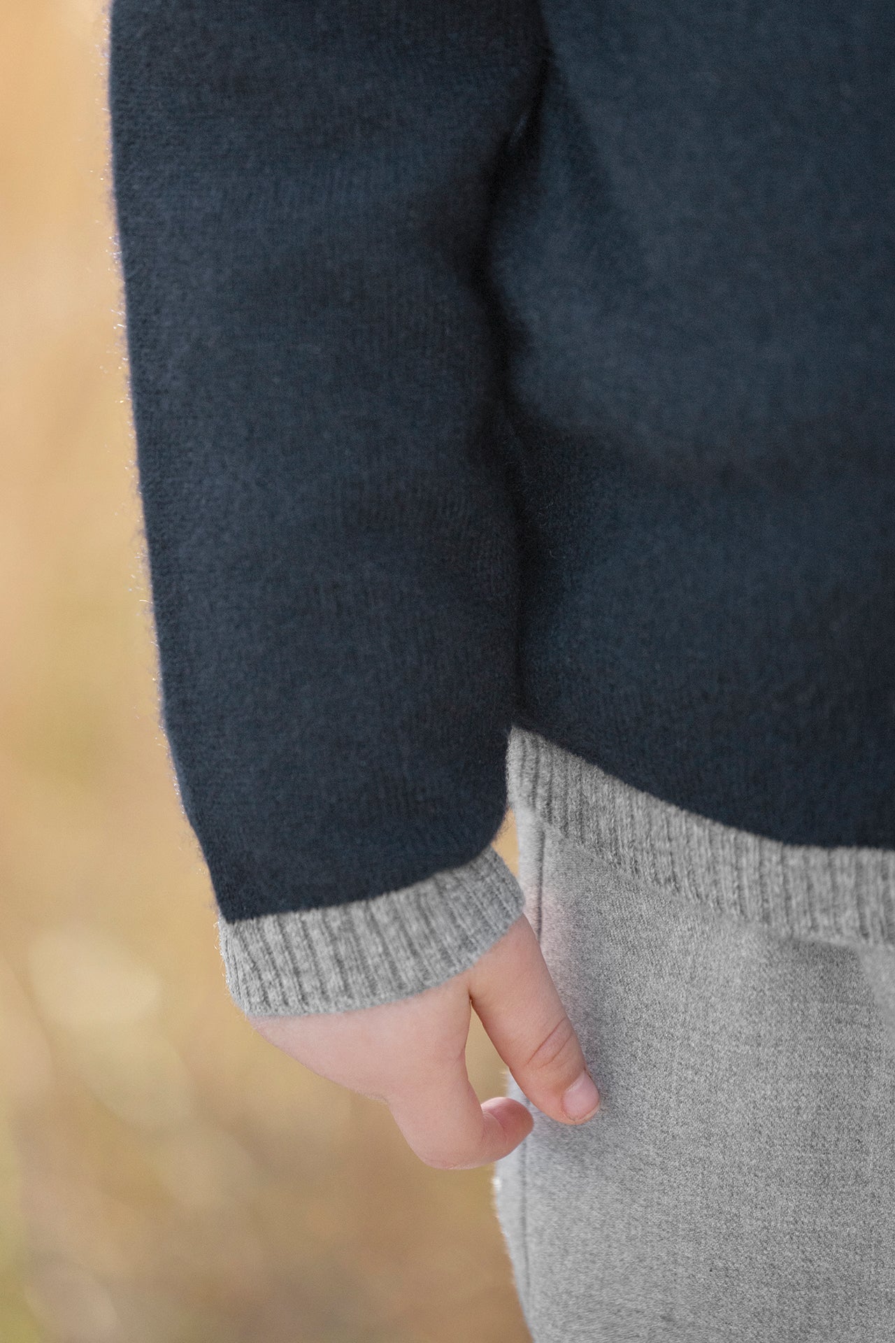 Weste - Marineblau CT 100 % Kaschmir