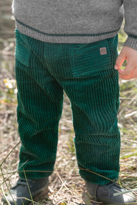 Hose - Grün Cord - Image principale