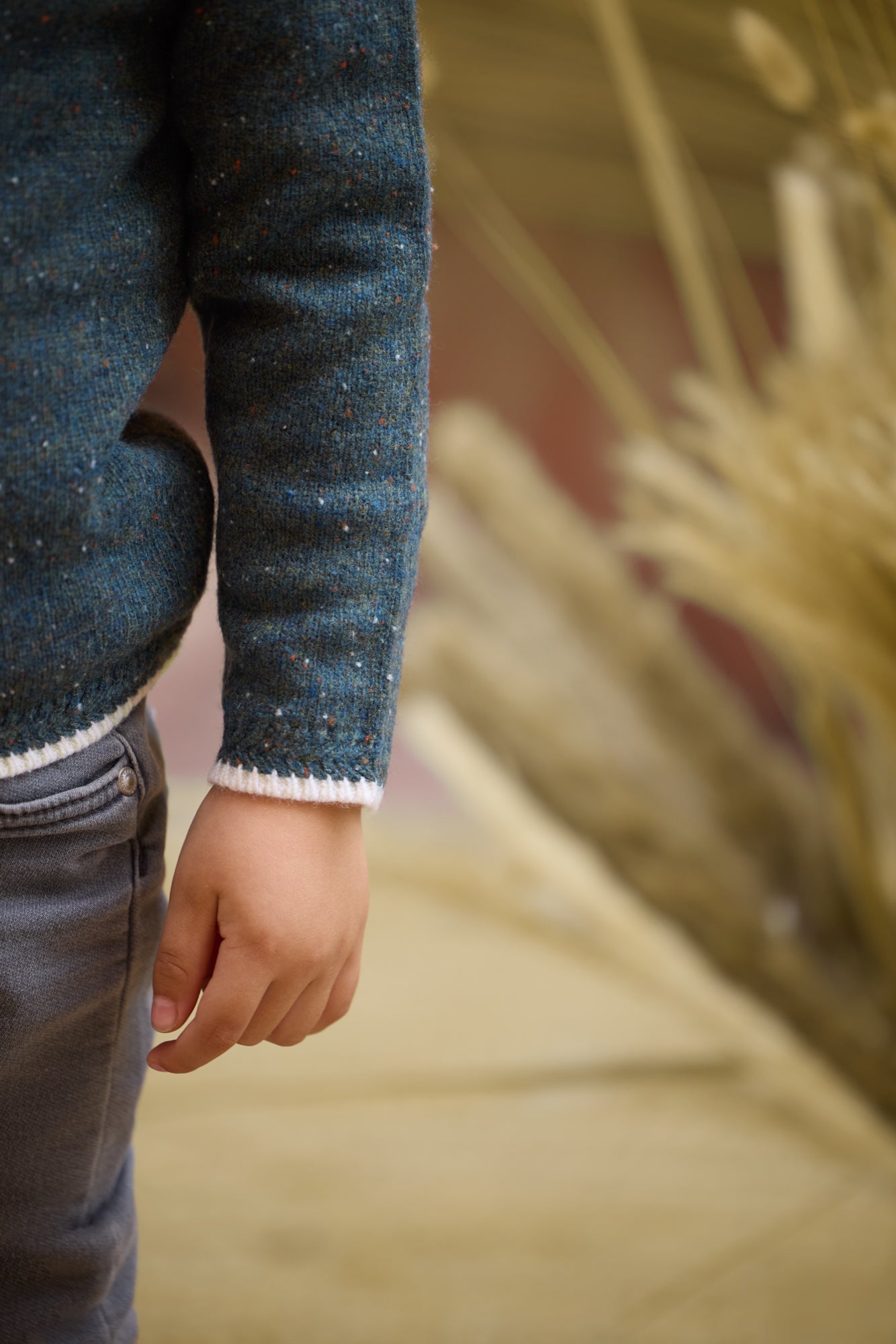 Trui - Groen Tekening hond