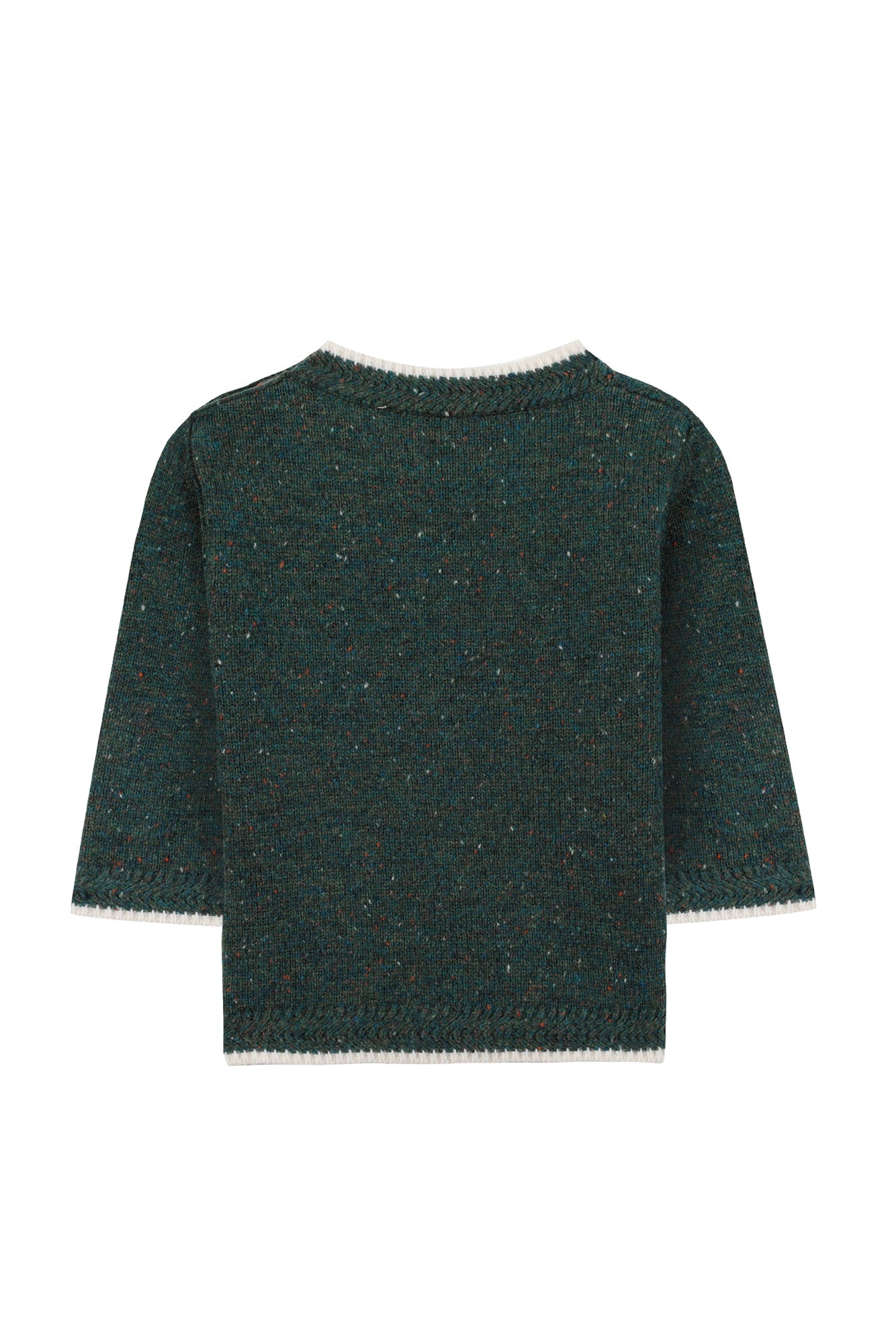 Trui - Groen Tekening hond