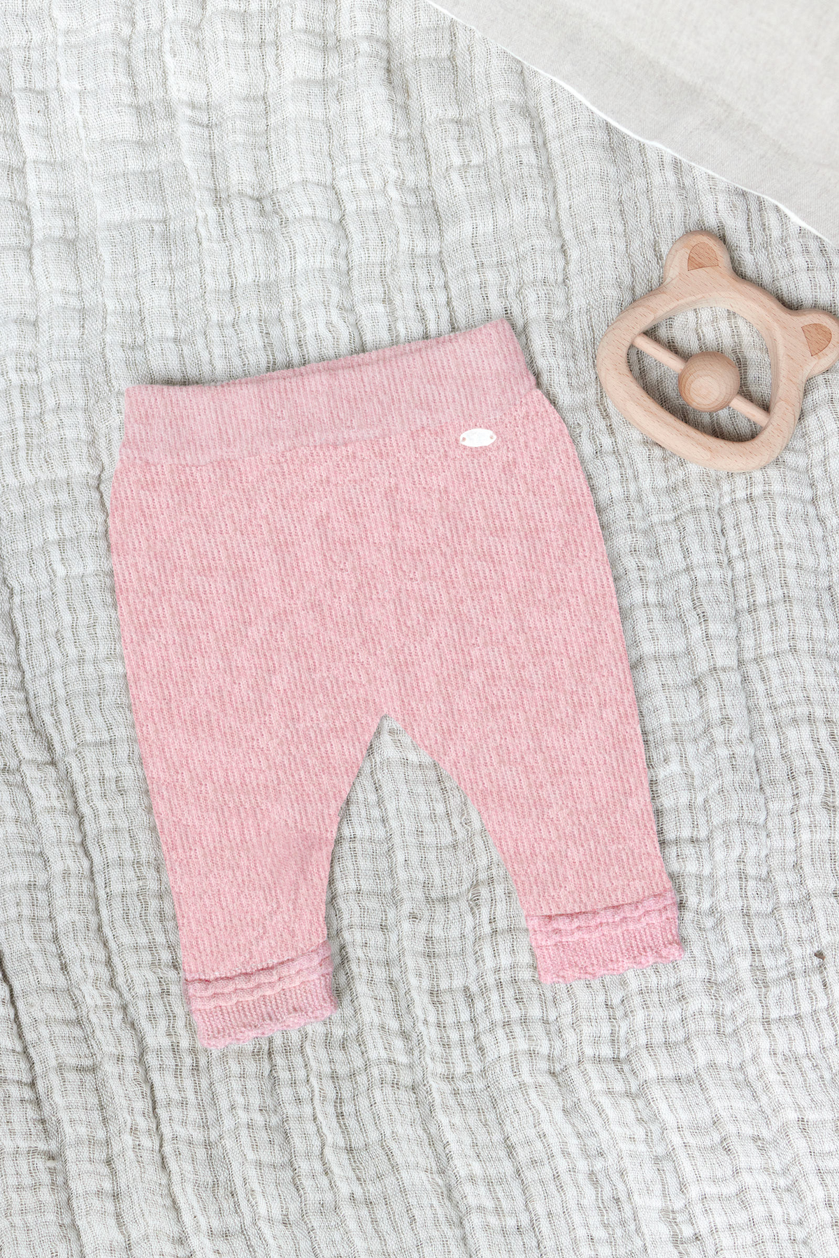 Legging - Rosa pálido de punto