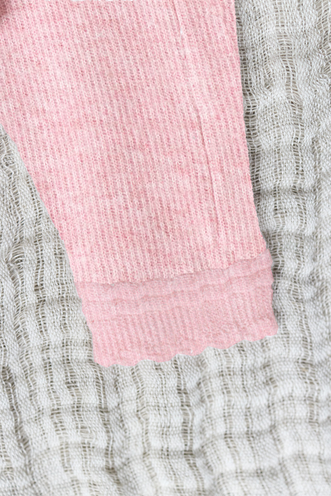 Legging - Rose pâle maille - Image principale