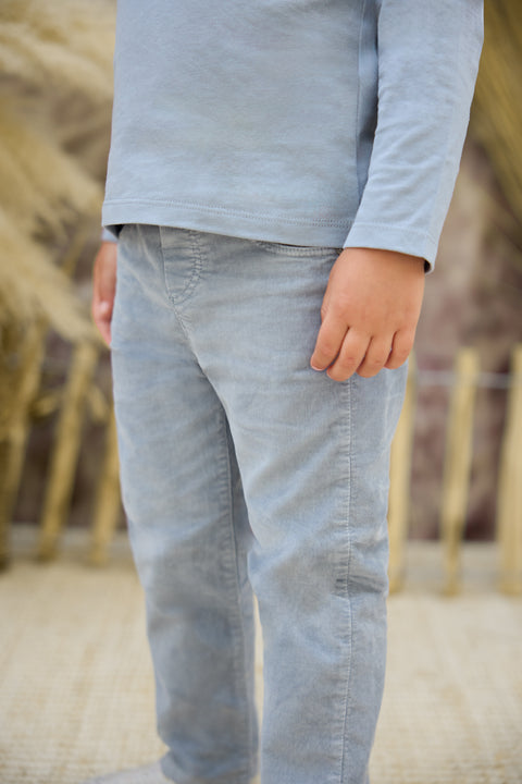 Pantalon - Bleu velours - Image principale