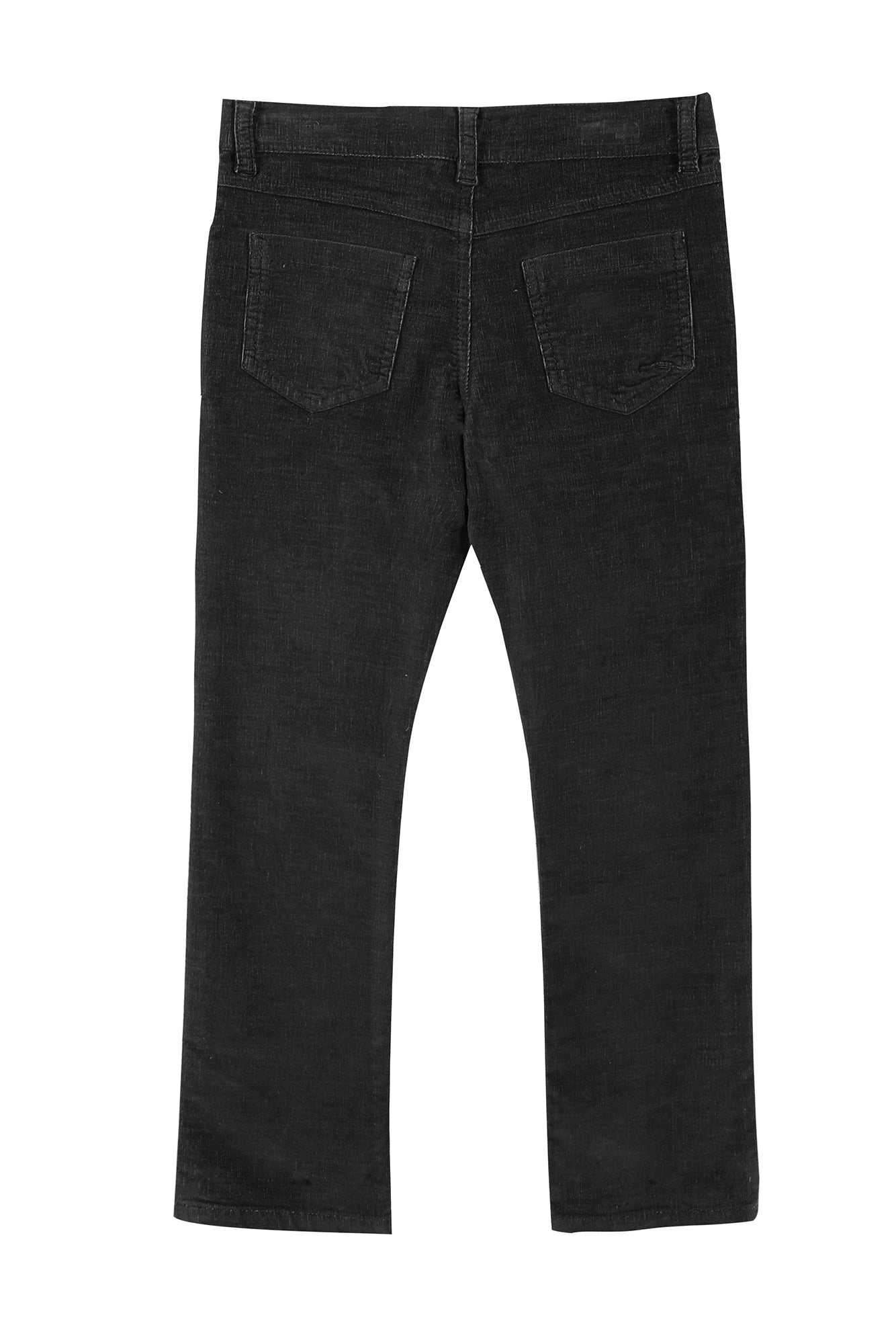 Pantalon - Gris anthracite velours