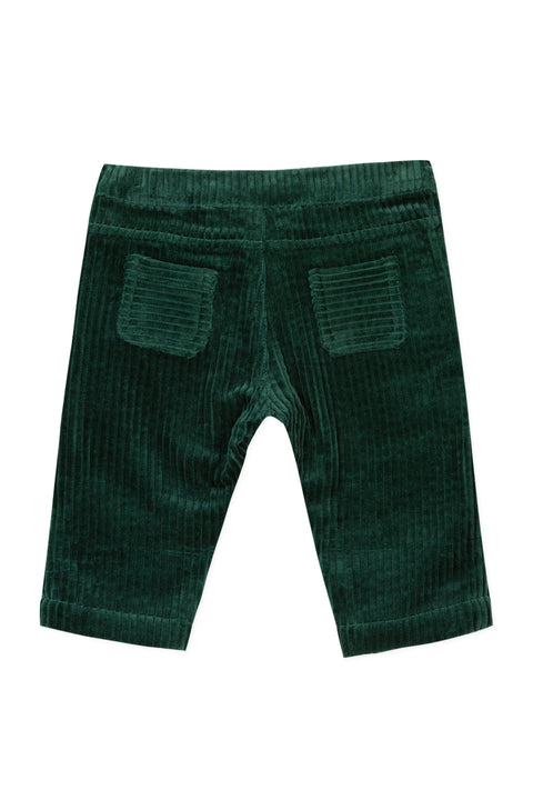 Trousers - Green Corduroy - Image principale