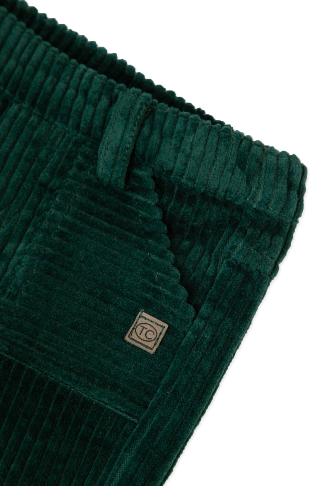 Broek - Groen Corduroy