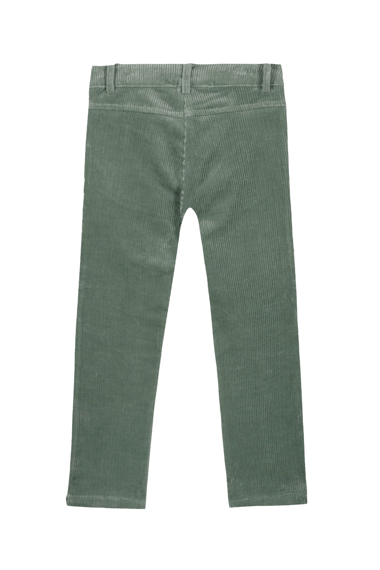Broek - Groen Corduroy