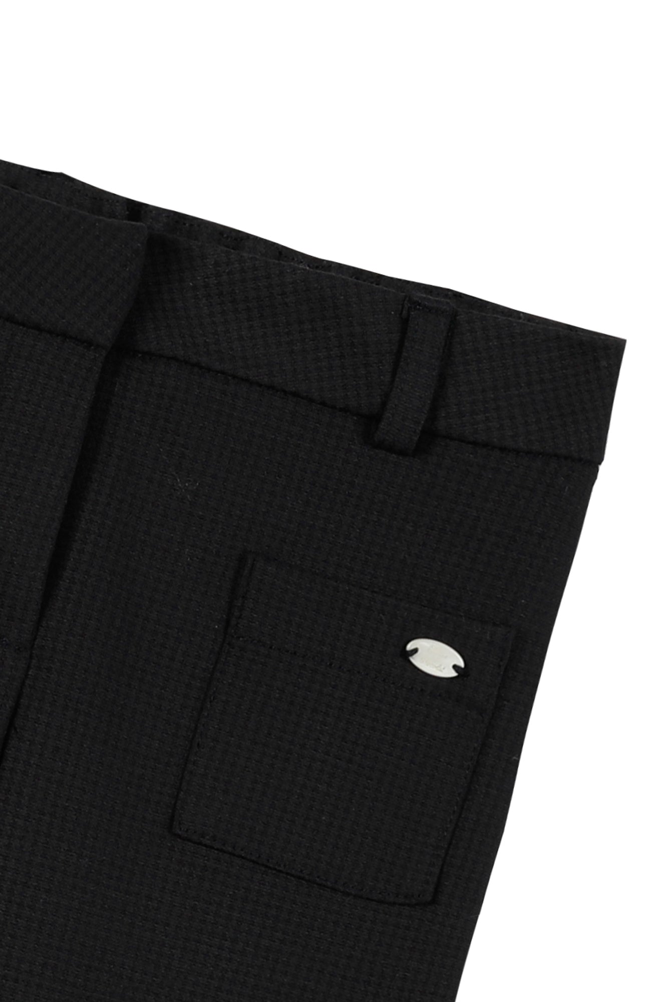 Hosen - Marineblau Hahnentritt